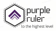 Purple Ruler To The Highest Level Logo
